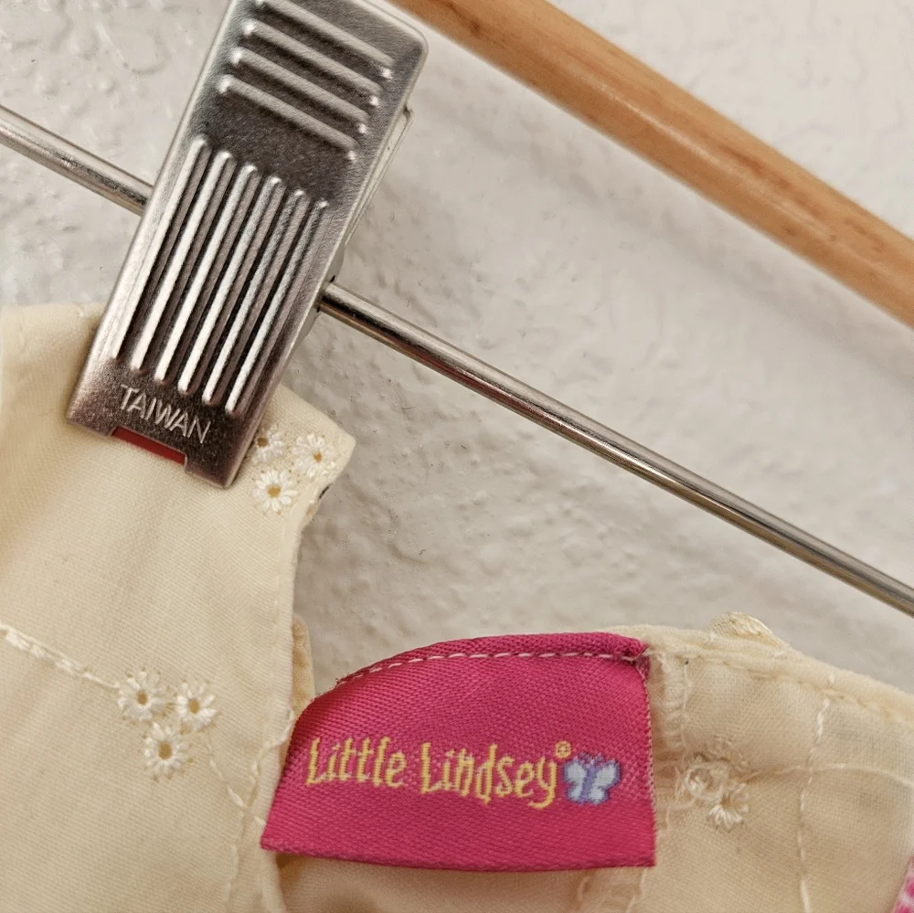 vintage little lindsey baby girl dress set